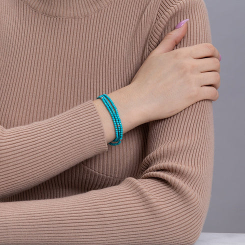 Turquoise | .925 Sterling Silver | Gemstone Wrap